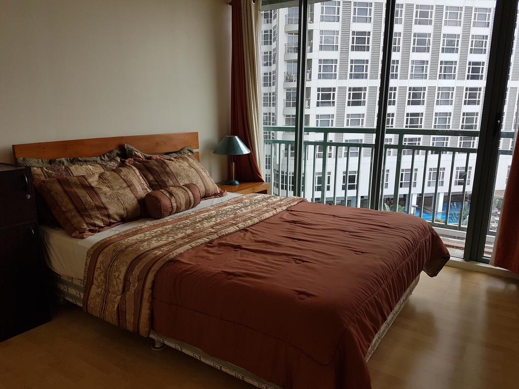 Ortigas 2 Bedroom Corner Unit With 2 Queen Across Shangrila 马尼拉 外观 照片